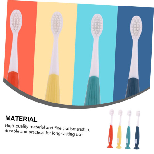Soft Bristle Toothbrush for Sensitive Teeth with Compact Head, TravelFriendly, 4 Pack 2