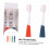 Soft Bristle Toothbrush for Sensitive Teeth with Compact Head, TravelFriendly, 4 Pack 5