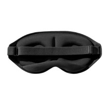 3D Contoured Sleep Mask with Light Blocking Design, Pressure Eye Space, Comfortable Fit for Travel