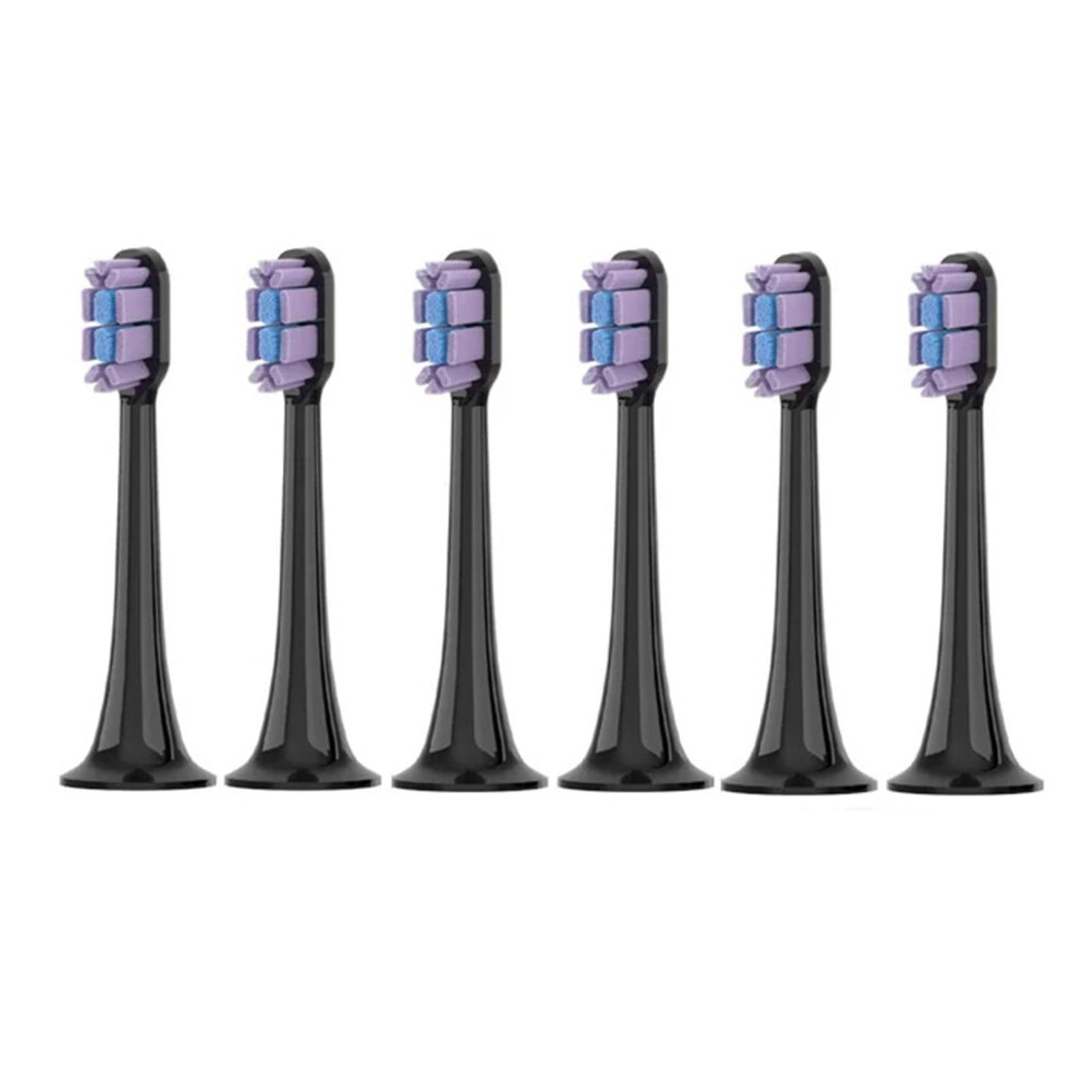 Replacement Toothbrush Heads for T700 Sonic Electric Toothbrush, Compatible with Xiaomi Mijia, 6pcs