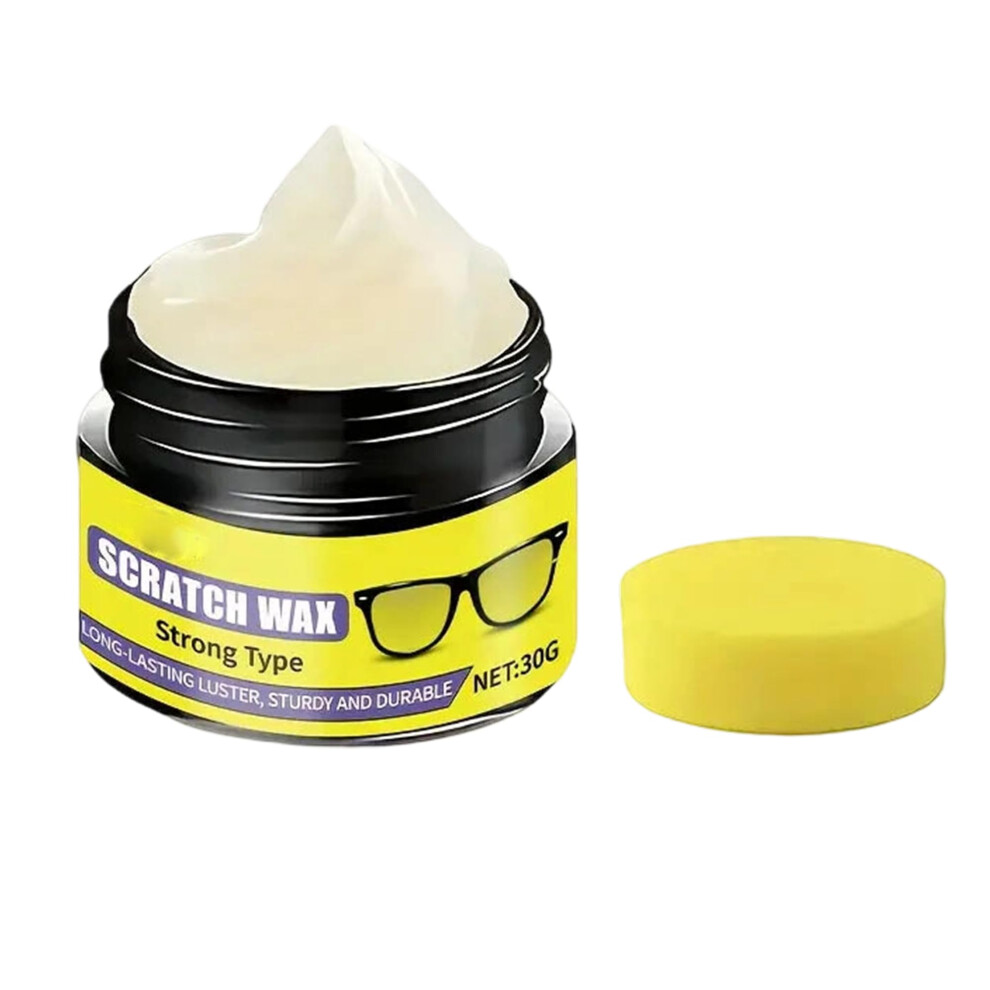 Light Eyeglass Scratch Remover Paste 30G Lens Cleaner And For Glasses With Antismudge Layer