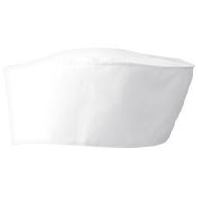 (One Size, White) Premier Unisex Chefs Skull Cap (Pack of 2)
