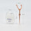 Dental Floss Kit with Dual Stainless Steel Holders, Replaceable Mint Rolls, Travel Case 4