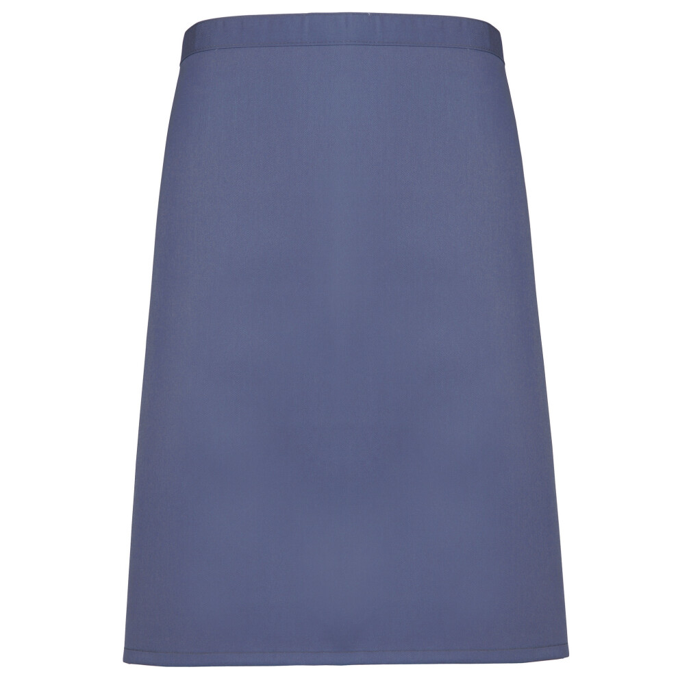 Premier (One Size, Marine Blue) Ladies/Womens Mid-Length Apron (Pack Of 2)