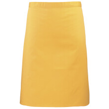 (One Size, Sunflower) Premier Ladies/Womens Mid-Length Apron (Pack of 2)