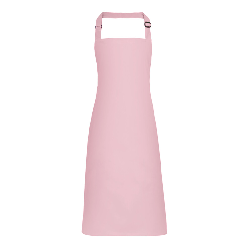 Premier (One Size, Pink) Colours Bib Apron / Workwear (Pack Of 2)