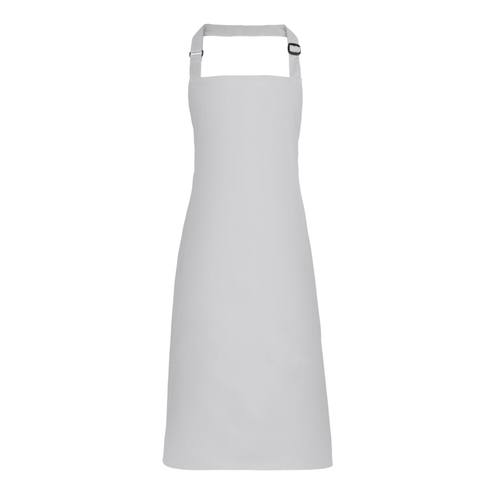 Premier (One Size, Silver) Colours Bib Apron / Workwear (Pack Of 2)