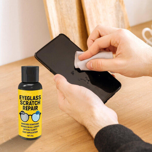 Lens Scratch Remover for Eyeglass and Sunglasses, Fast NonAbrasive  Solution for Clear Vision 1