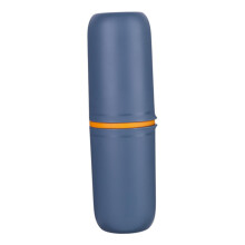 Travel Toothbrush Holder 2 in 1 Design with Rinse Cup Compact Portable Case for Home and Travel