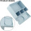 2in1 Silicone Coffee Tamper Mat with Knock Box, Anti 2