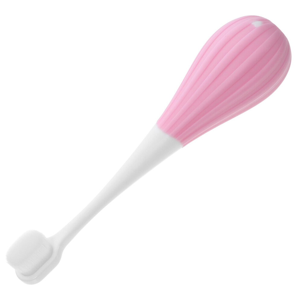 Kids Toothbrush with Soft Gentle Bristles, Cute Balloon Design, Ergonomic Grip for Toddler Girls