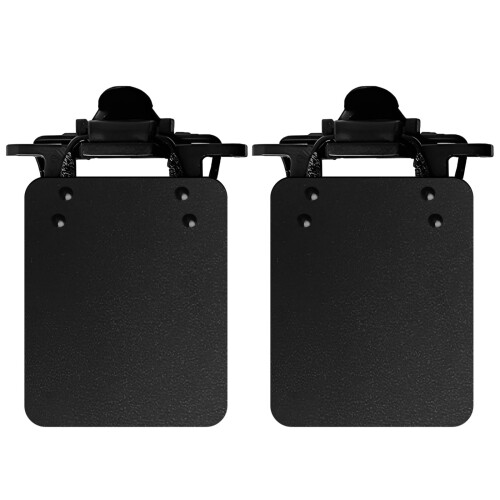 Archery Eye Patch ClipOn Shooting Eye Shield for Improved Target Focus, Durable Plastic 2 Pcs