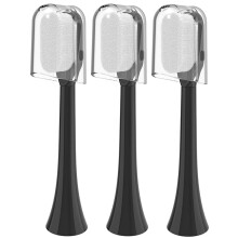 Replacement Heads UltraSoft 80µm Bristles for Sensitive Gums Black ClickOn for Philips Sonicare