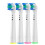 Electric Toothbrush Heads Replacement Pack with Soft Bristles for Sensitive Teeth, MultiModel Fit 1