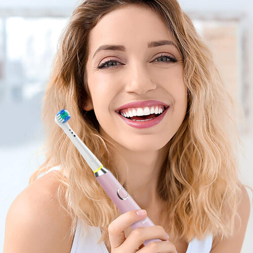 Electric Toothbrush Heads Replacement Pack with Soft Bristles for Sensitive Teeth, MultiModel Fit 1