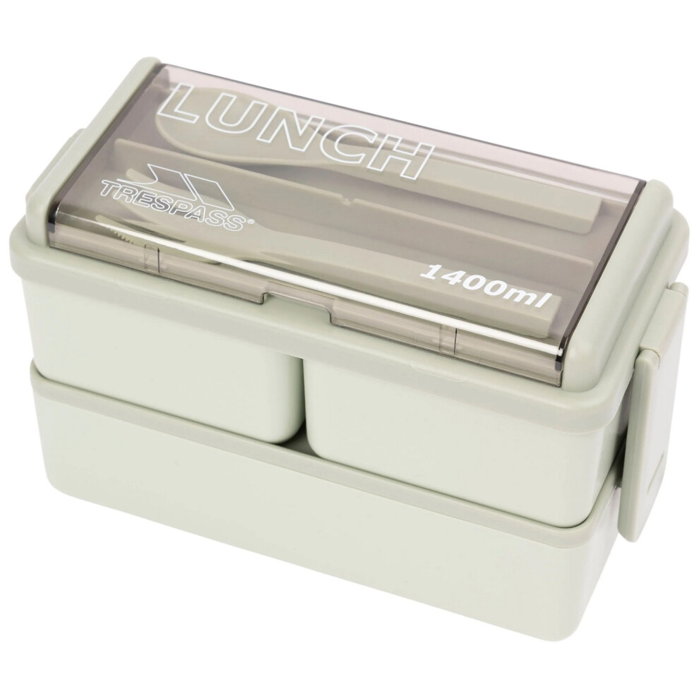 Trespass Bento Lunch Box Green