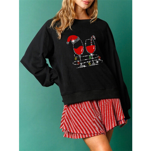 (S, Black) Sweat-shirts amples et le streetwear 1