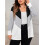 (XL, Gray) Γυναικείο πλεκτό μπουφάν και κουκούλα. 5