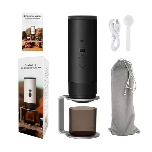 Cafetière portable à capsules, alimentation USB, 90 ml