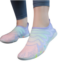 Mikilon Outdoor Kids Slip Swimming Shoes Barefoot Water Shoes, 3-17Years Kids Soft Sole Water Shoes