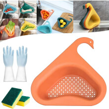 Hängender Wasserfilterkorb für Küchenspülen, 4er-Pack