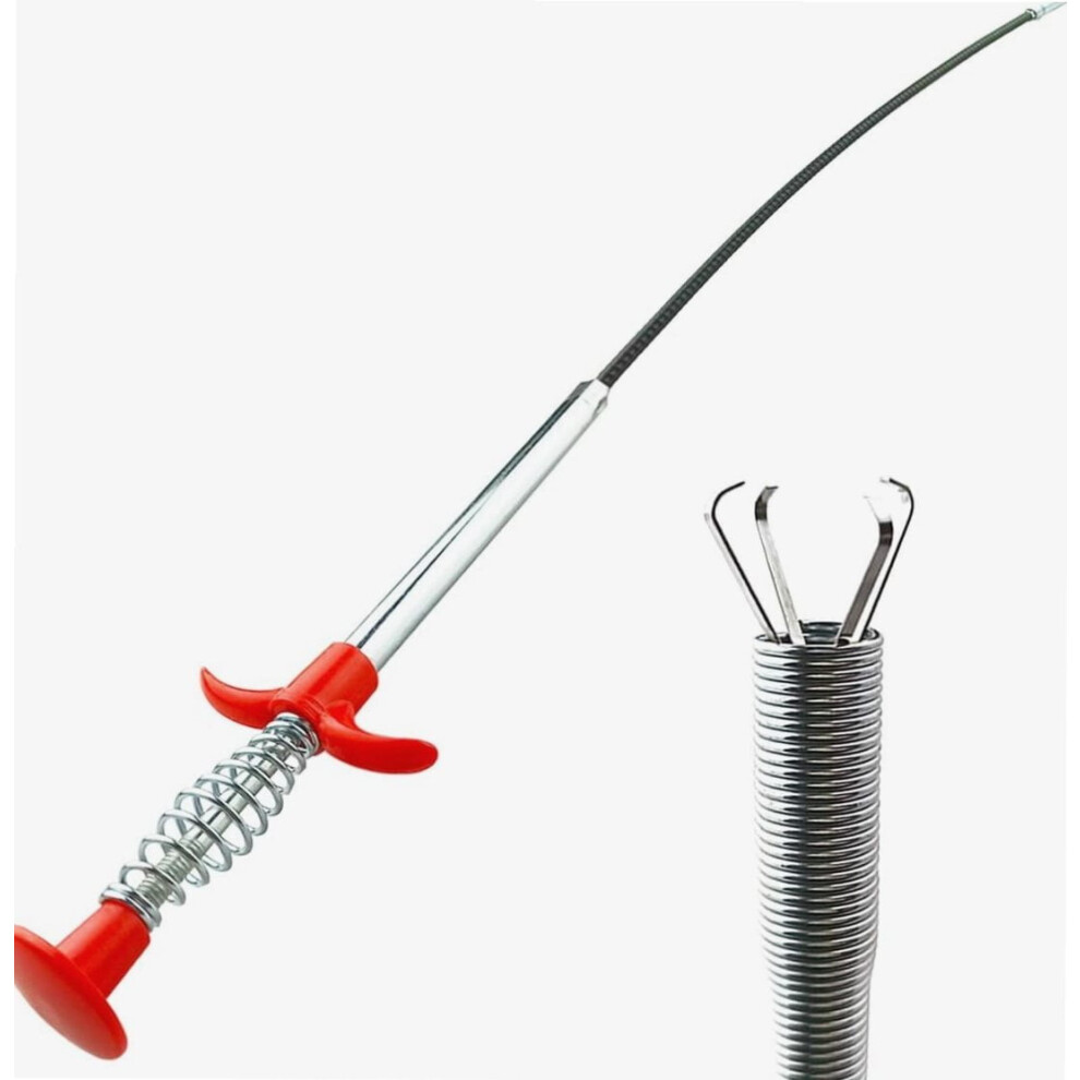Sink Grabber Tool Flexible Claw For Drains And Vents 24 Inch 9178400706035
