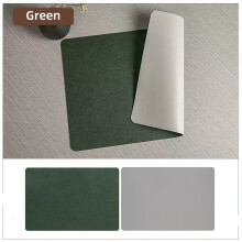 Faux Leather Placemats Set of 1/4/6pcs,Heat Resistant Non-Slip Waterproof,Double-Sides,Kitchen Dining PU Table Place Mats