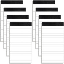 Mini carnets de poche 3 x 5 pouces, lignés, 30 feuilles
