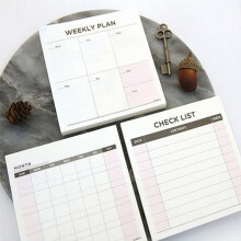 Weekplanner met dagindeling, 60 vellen