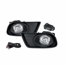 Car Fog Light Fog Lamp Covers for BT-50 Pickup 2008 2009 2010 2011 Front Bumper Fog Lamp Driving Light DRL Accessories