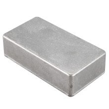 Custodia per Pedaliera nel Alluminio per Pedale Effetti per Chitarra Da 1 Pezzo per Kit Pedale Chitarra DIY 1590B