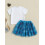 (3-4 Years, White) Tenue d'été pour 4 juillet 5
