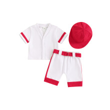 (Newborn, White) Completo estivo da 3 pezzi).