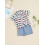 (12-18 Months, Blue) Completo estivo per con elastico. 4