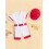 (Newborn, White) Completo estivo da 3 pezzi). 4