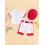 (Newborn, White) Completo estivo da 3 pezzi). 3