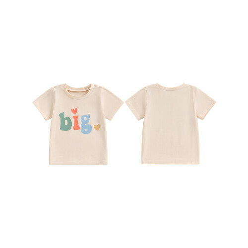 (7-8 Years, Multicolor) Καλοκαιρινό T-shirt με και στάμπα. 1