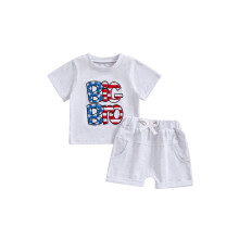 (2-3 Years, Gray) Conjunto de verano de julio.