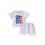 (4-5 Years, Gray) Completo estivo per e bambini. 1