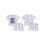 (4-5 Years, Gray) Completo estivo per e bambini. 2