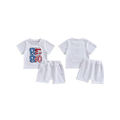 (4-5 Years, Gray) Completo estivo per e bambini. 1