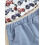 (12-18 Months, Blue) Completo estivo per con elastico. 7