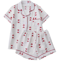 Conjunto de pijama de verano para mujer, ultrasuave y transpirable, de pantalón corto.