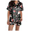 Χριστουγεννιάτικες πιτζάμες για γυναίκες, σετ πιτζάμας με στάμπα, μεταξωτό 1