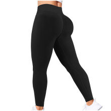 Naisten yksiväriset korkeavyötäröiset, joustavat lantiolla varustetut leggingsit, tiukat ja ihonväriset joogahousut, koko S-2XL