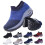 Γυναικεία slip-on αθλητικά παπούτσια για περπάτημα, ορθοπεδικά, άνετα αθλητικά 1
