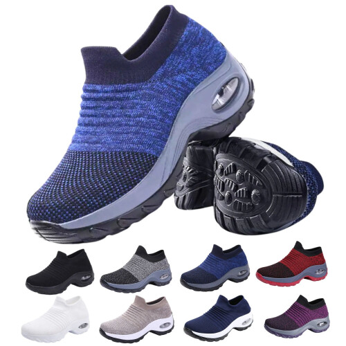 Γυναικεία slip-on αθλητικά παπούτσια για περπάτημα, ορθοπεδικά, άνετα αθλητικά