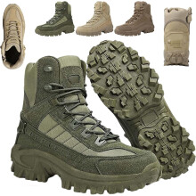 Botas de trabajo ortopédicas para hombre, antipinchazos, impermeables, antiesguinces, para senderismo, ligeras y tácticas para exteriores que