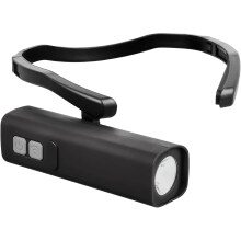 Linterna frontal recargable de 1000 mAh con sensor de movimiento, brillo ajustable para pesca, camping, correr, luz frontal portátil (Q)