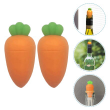 Lot de 2 housses de bouteille anti-rayures orange à bords arrondis, idéales pour les amateurs de boissons.